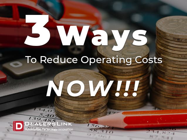 3 Ways To Reduce Operating Costs