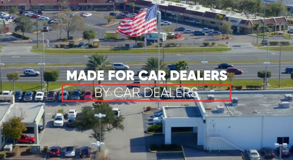 Made for car dealers by car dealers