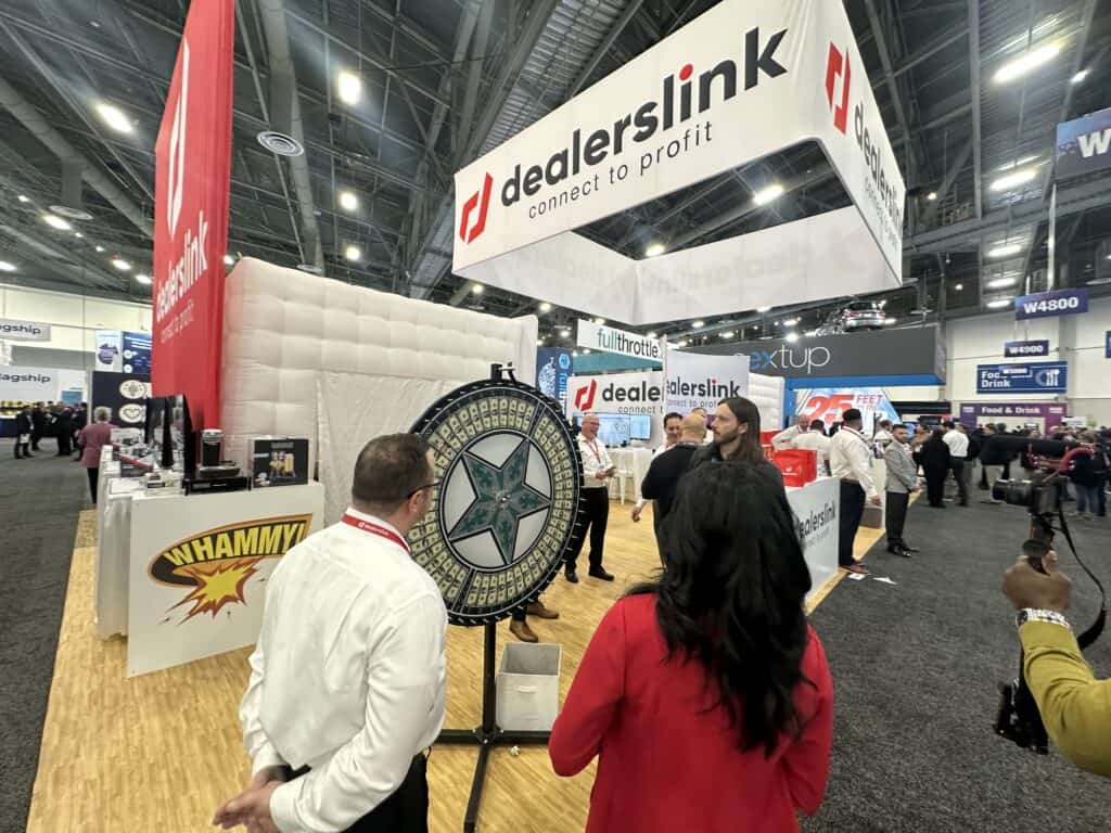 Dealerslink's Cash Wheel at NADA 2024